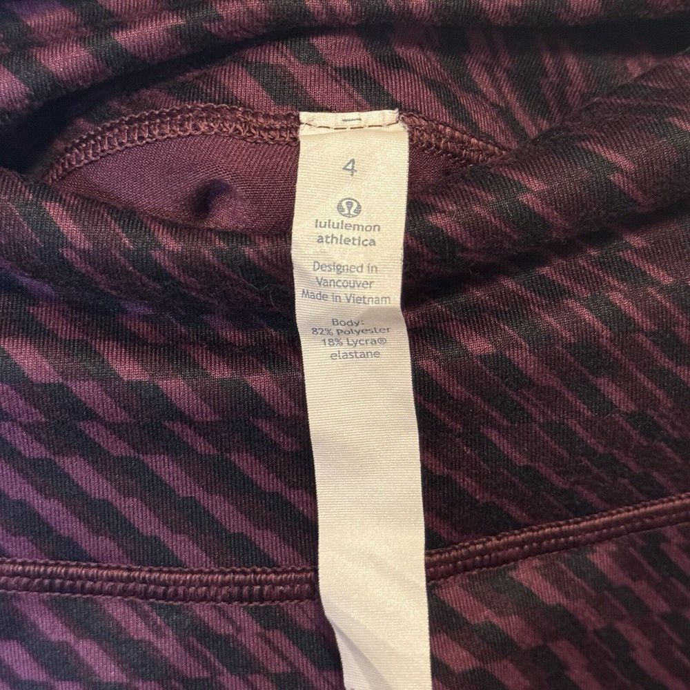 Lululemon Align Womens Size 6 Purple Stretch Tight Leggings‎ - Picture 2 of 5